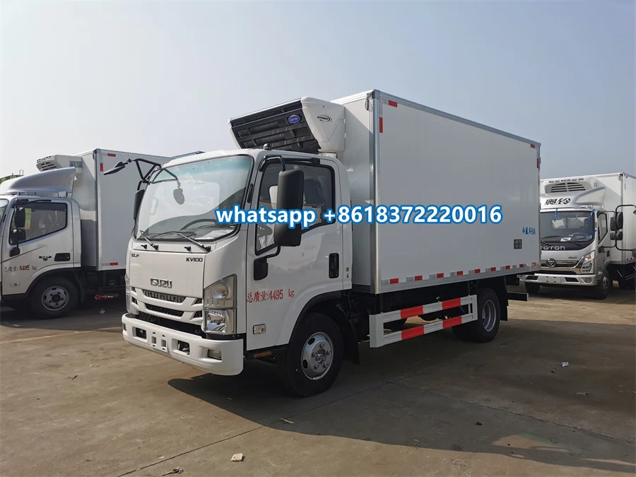 Новый рефрижератор Qingling elf kv100 5-тонный для продажи в России