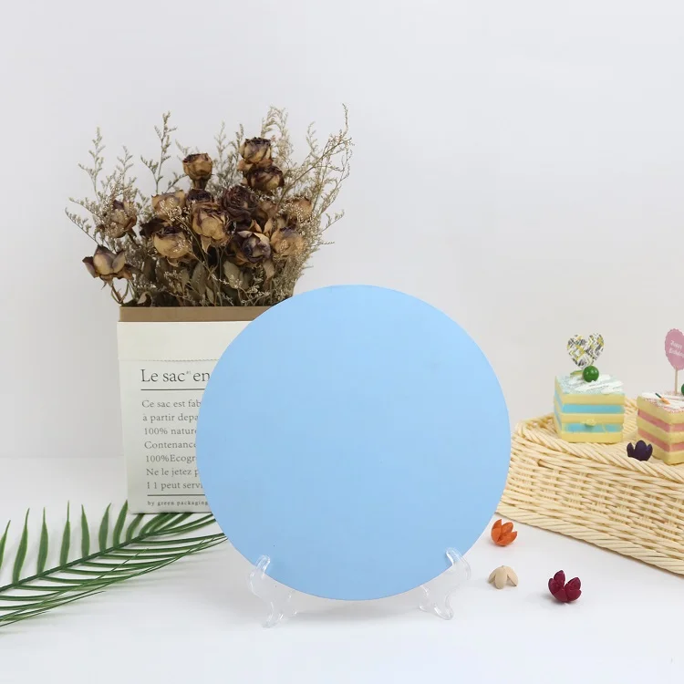 Halloween 12 Inch blue Paper Cake drum 3mm custom color cake base Cake Board