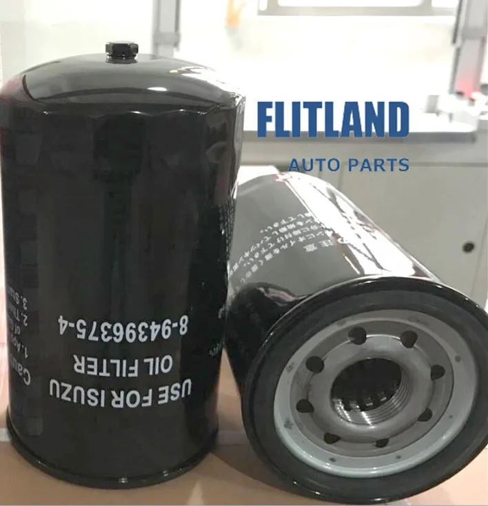 Top Quality car auto oil filter 51833 P550973 P550408 8-94396375-4
