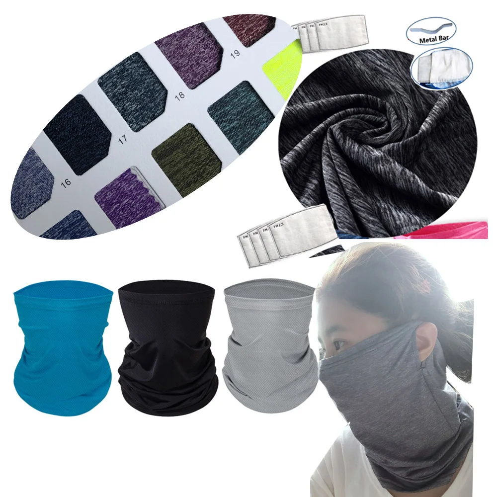 
 Лидер продаж, повязка на голову на заказ, многослойная трубчатая бандана на лицо для езды на велосипеде, головной шарф  