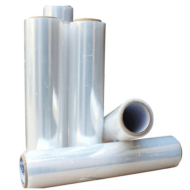 Factory Price Pallet Film Lldpe Stretch Wrap Cast stretch film manufacturer Shrink 17 Mic Stretch Film