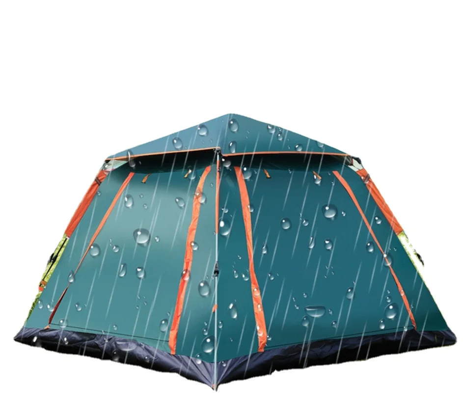 Waterproof Automatic Tent Double Layer Camping Tent Outdoor Dome Camping Family Tent