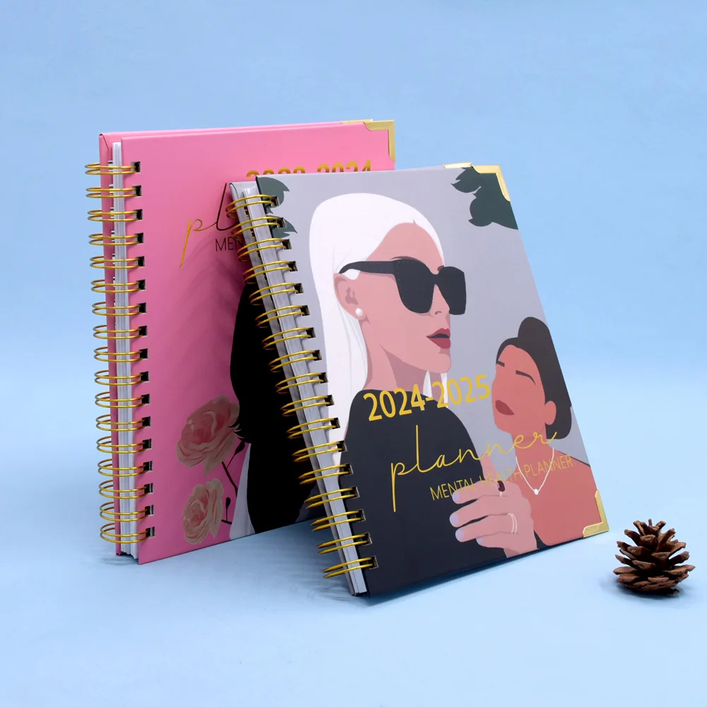 Plant Custom 2024-2025 Hardcover A5 Life Journal Notebook Printed Diary Notebook Planner Printing