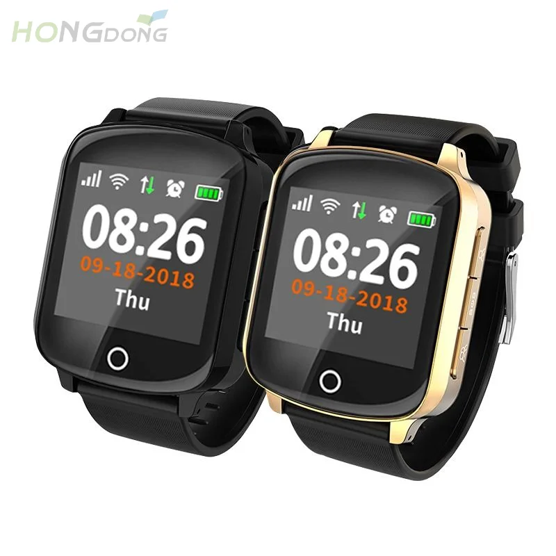 New arrival The D200 elderly smartwatch lcd-display tech watch solar calling fitness smartwatch