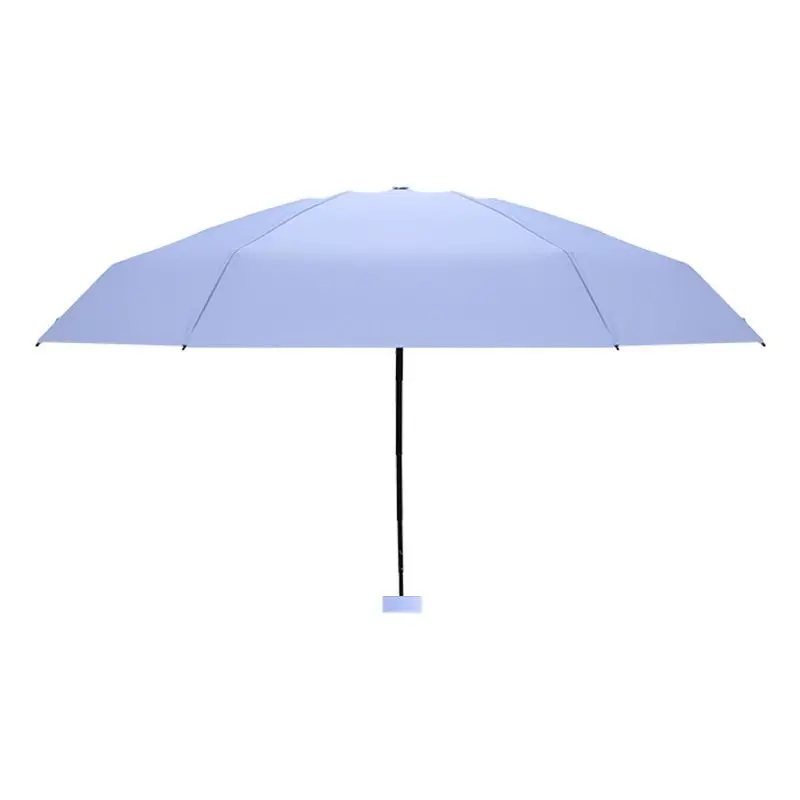 OK Umbrella GRS Certified Small Size Flat handle Mini Pocket Durable 6 folding Umbrella Custom Logo