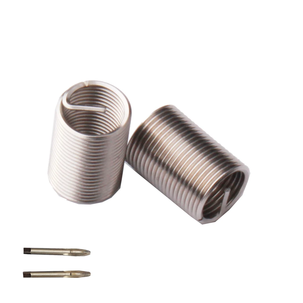 10*1.5 1d 1.5d 2d 2.5d 3d aluminum coarse stainless steel wire 316l helicoils