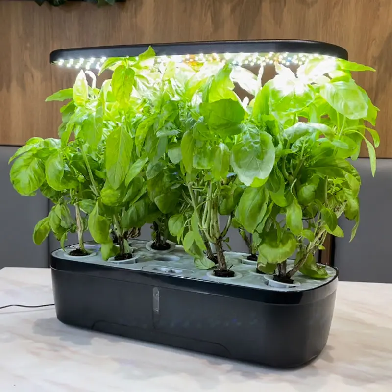 Smart Indoor Kitchen Home Planter Herb Garden Hydroponic System Kit Hydroponic Growth System