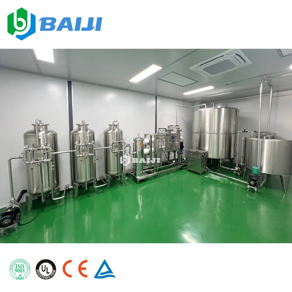 Full automated small scale purified water bottle washing filling capping machinery line machine