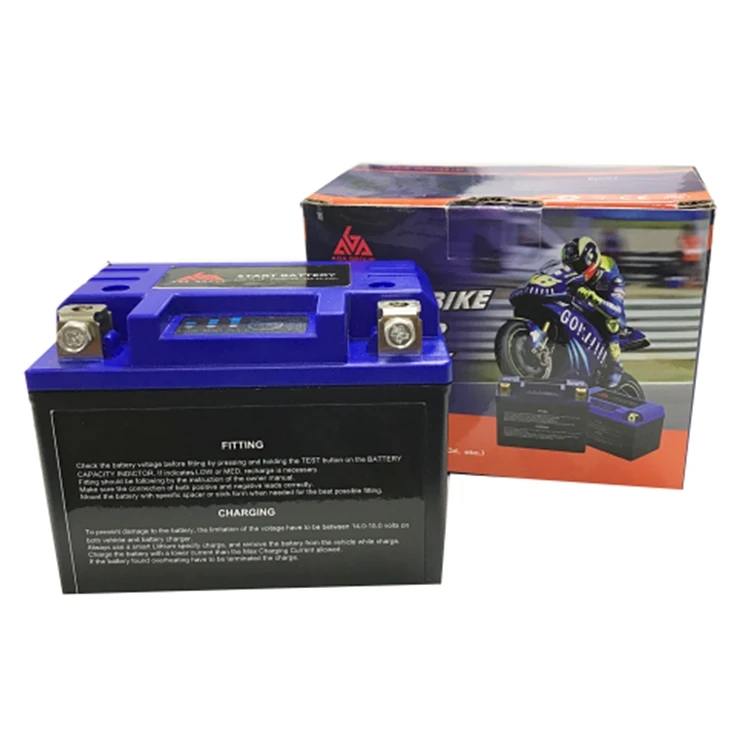 12v Lithium Electric Removable Motorcycle Lifepo4 Starting Batteries Pack 4ah 5ah 6ah 7ah 9ah 12ah 14ah 18ah 20ah 24ah