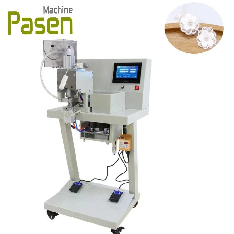 Crafts pearl setting machine Textile pearl drilling machine Round bead nailing machine
