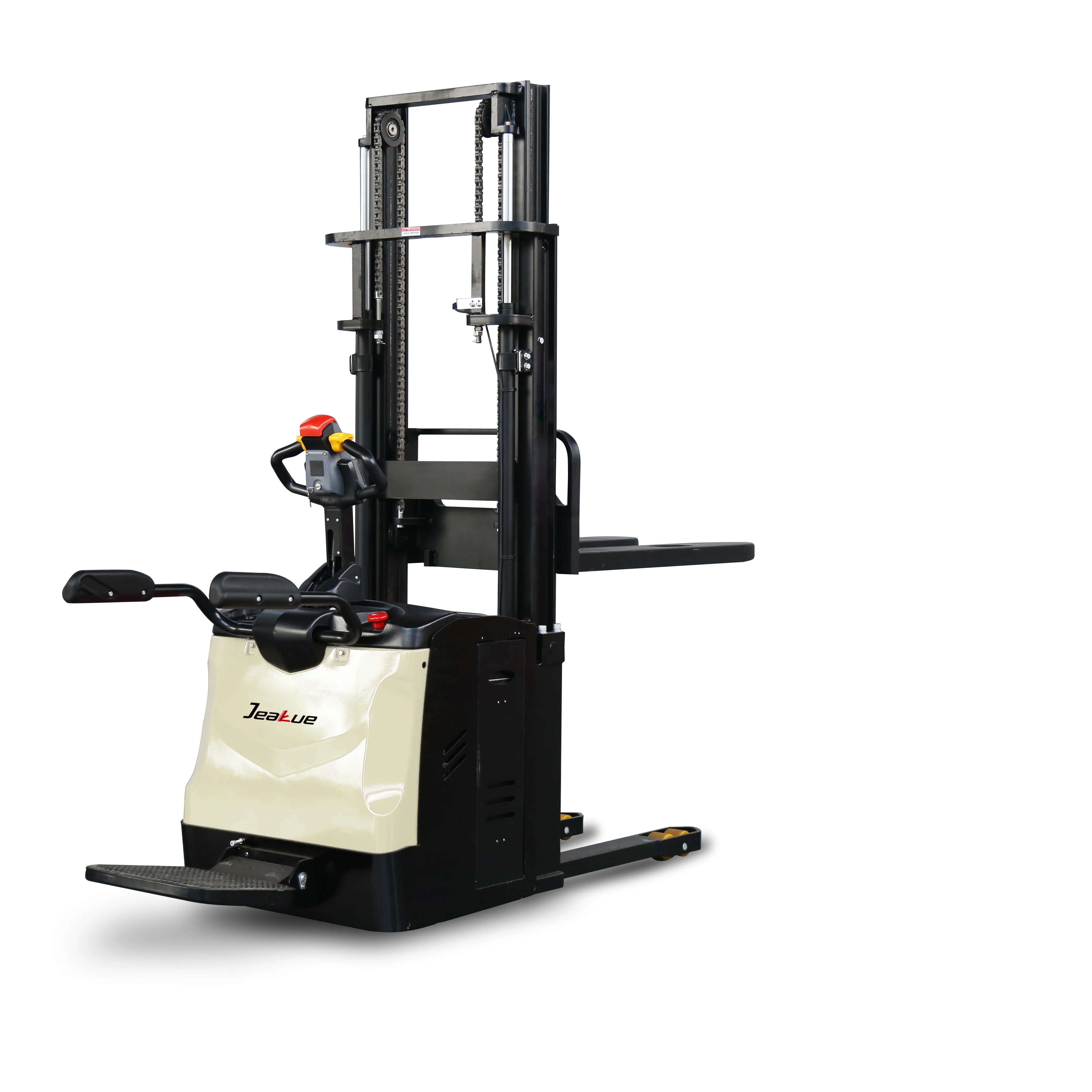  1400 1600kg 2000kg Full Electric Pallet Stacker forklift for Heavy Duty and High Stacking