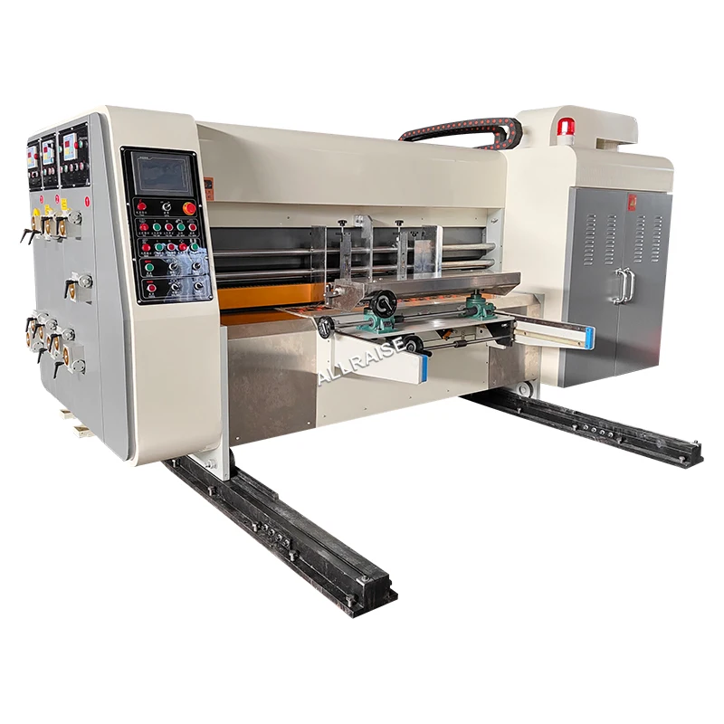 Fully Automatic Multifunction Carton Printing Slotting Die-cutting  All in one Machine Carton Box Making Machine