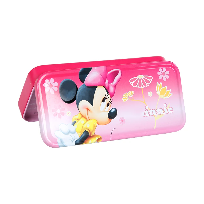 Children kids cute lovely hot sale custom metal tin pencil box school use