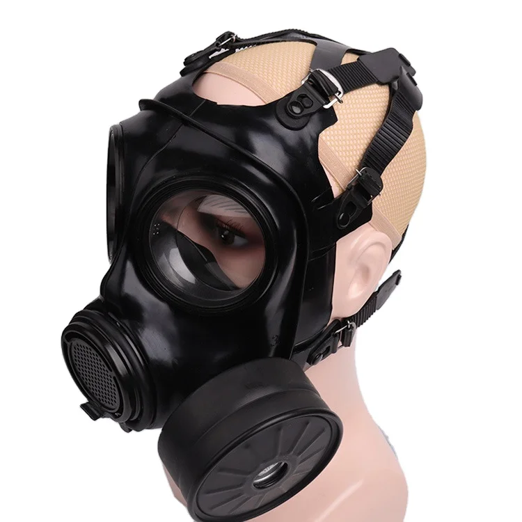 reliable quality all-purpose MF20c rubber large view full face chemical gas mask for worker