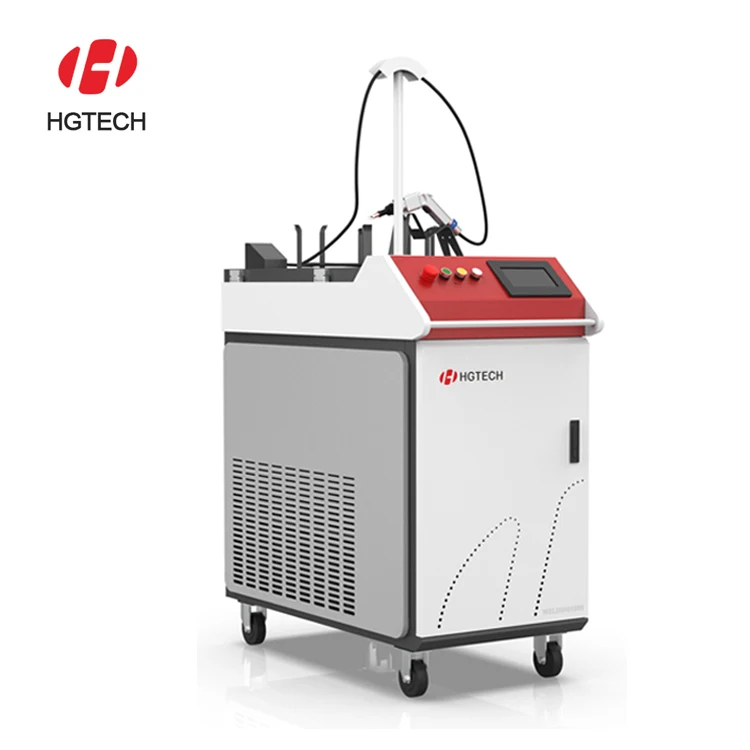 HGTECH 2025 Hot Sell Handheld 1500 Watt Fiber Laser Welding Machine Made In China Laser Welding Machine For Sale