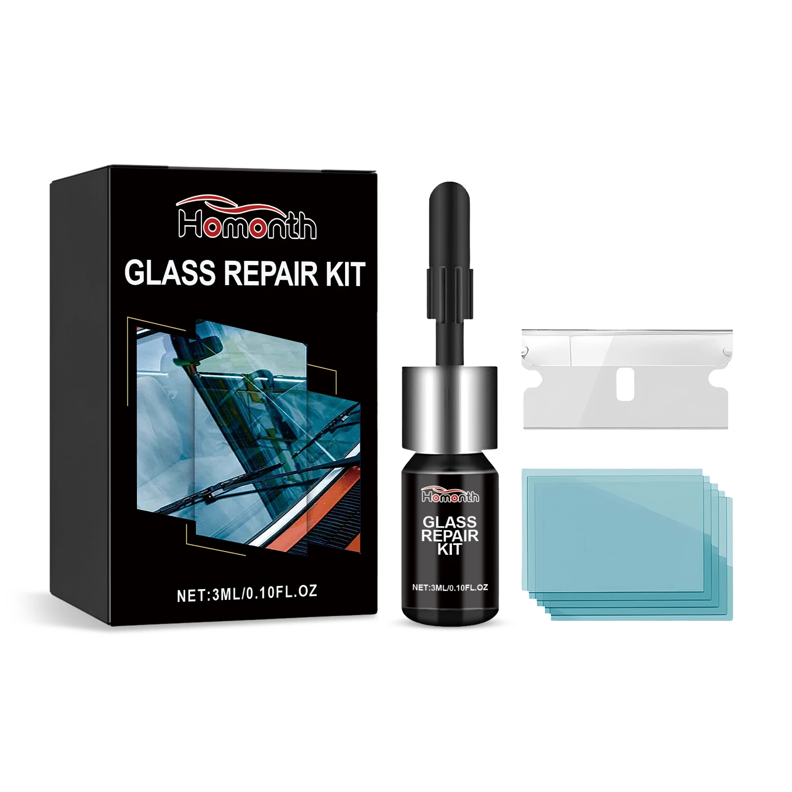 Car Windshield Crack Repair Kit DIY Auto Window Repair Tool