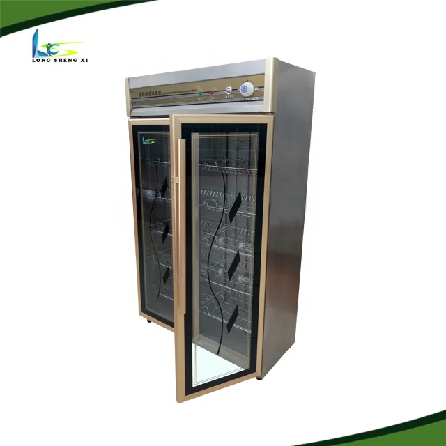 Хит продаж 2 двери Ультрафиолетовый вертикальный стерилизационный шкаф
