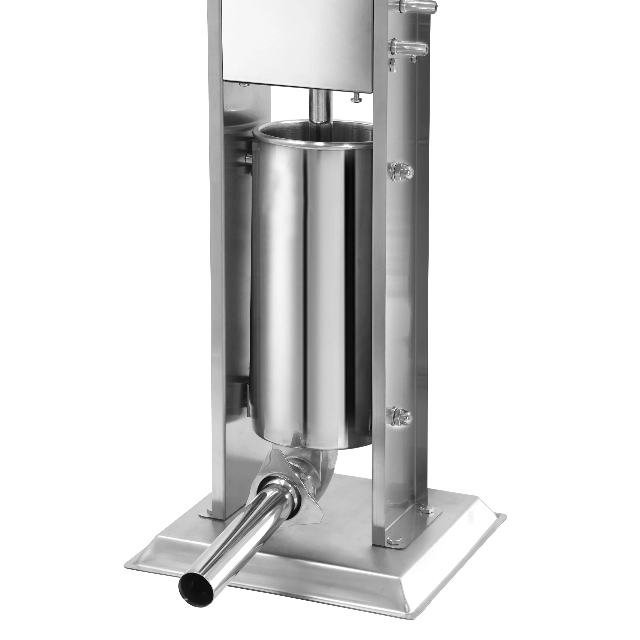 Commercial stainless steel 304 chicken meat sausage stuffer filler making machine