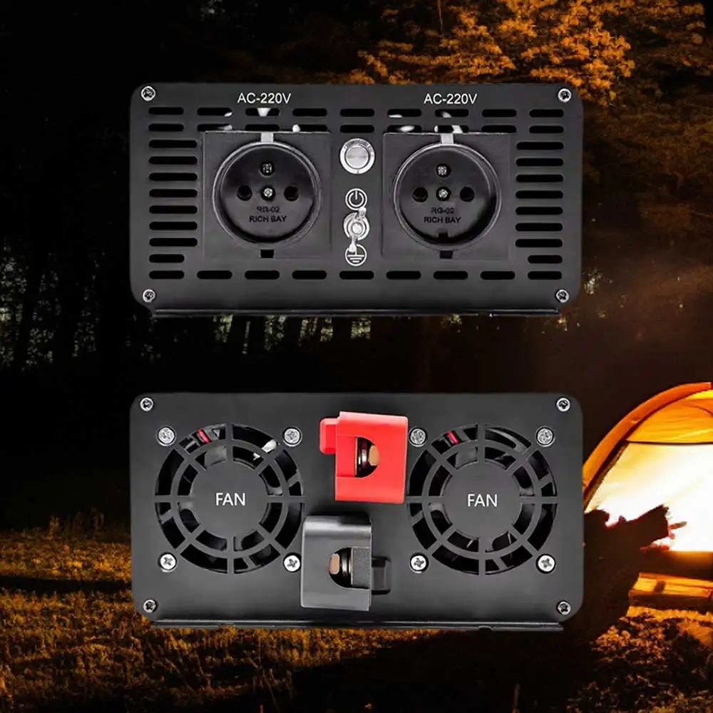 OSWELL 2000W 24V/48V 230VAC Power Supply Inversor Converter Transformer Pure Sine  Solar Inverter