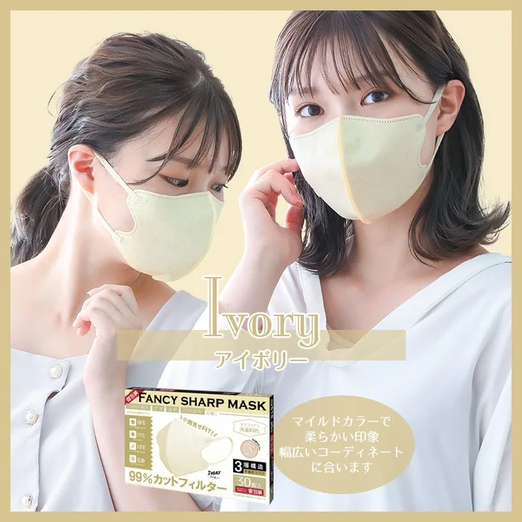 Custom Logo mouth breather 5D Disposable Adult Face smoke hood masks Three-Layer Respirator & Masks anti pollution facemask