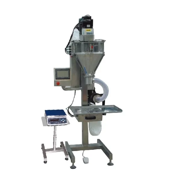 
MX-1A3 Filling machine powder milk auger food production line SS304 bag jar bottle semi automatic 