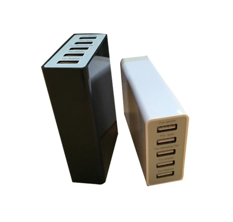 
5 USB port mobile phone charger,multi port fast charger,qc 3.0 desk usb charger 