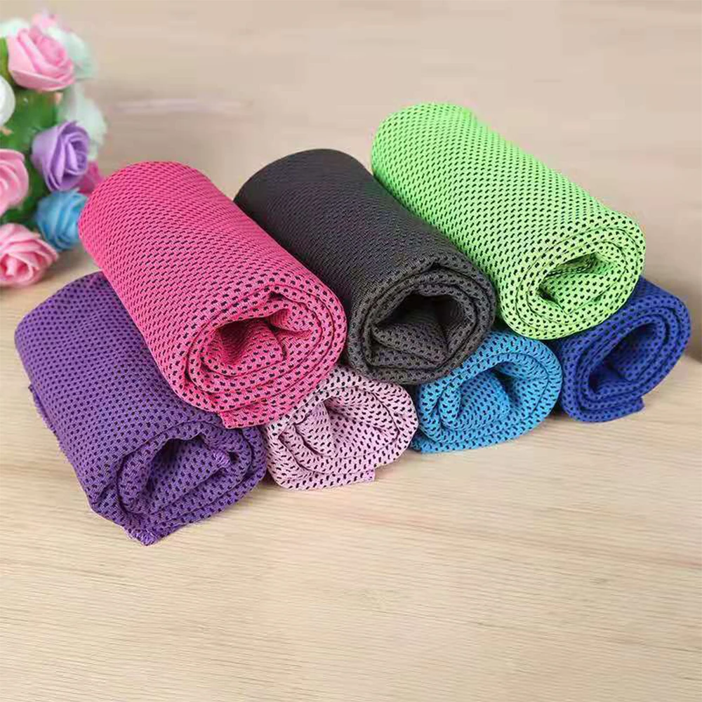 Glofit Portable Sports Workout Fitness Gym Yoga Pilates Travel Camping Ice Cool Towel Quick Dry Microfiber Cooling Towel