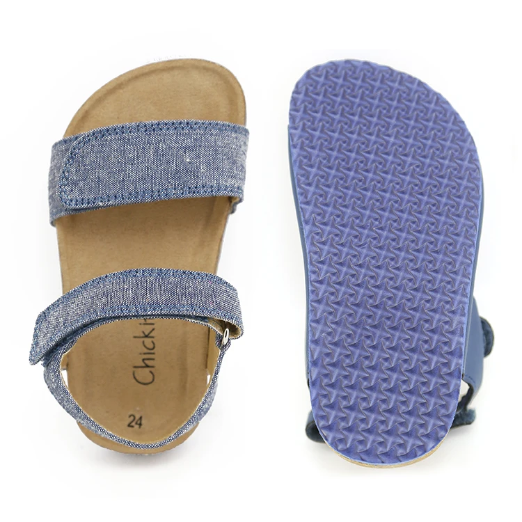 Fashion Summer Cork Kids Sandals Shoes Toddler Sandals Boys Shoes With Cowboy
