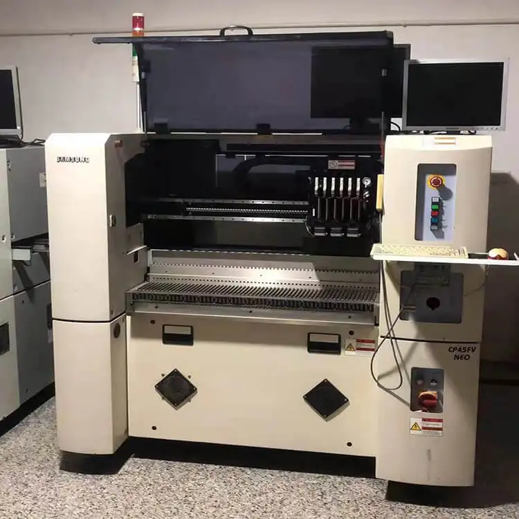 Подержанная машина для монтажа микросхем SMT CP45FV Samsung MachineCP40 CP45