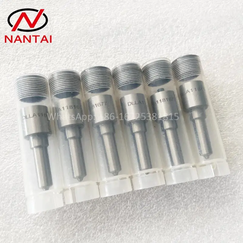 Форсунка системы питания с общей топливной магистралью NANTAI DLLA118P1677, форсунка инжектора 0 433 172 027 DLLA 118 P1677 для системы питания с общей топливной магистралью 0445120112