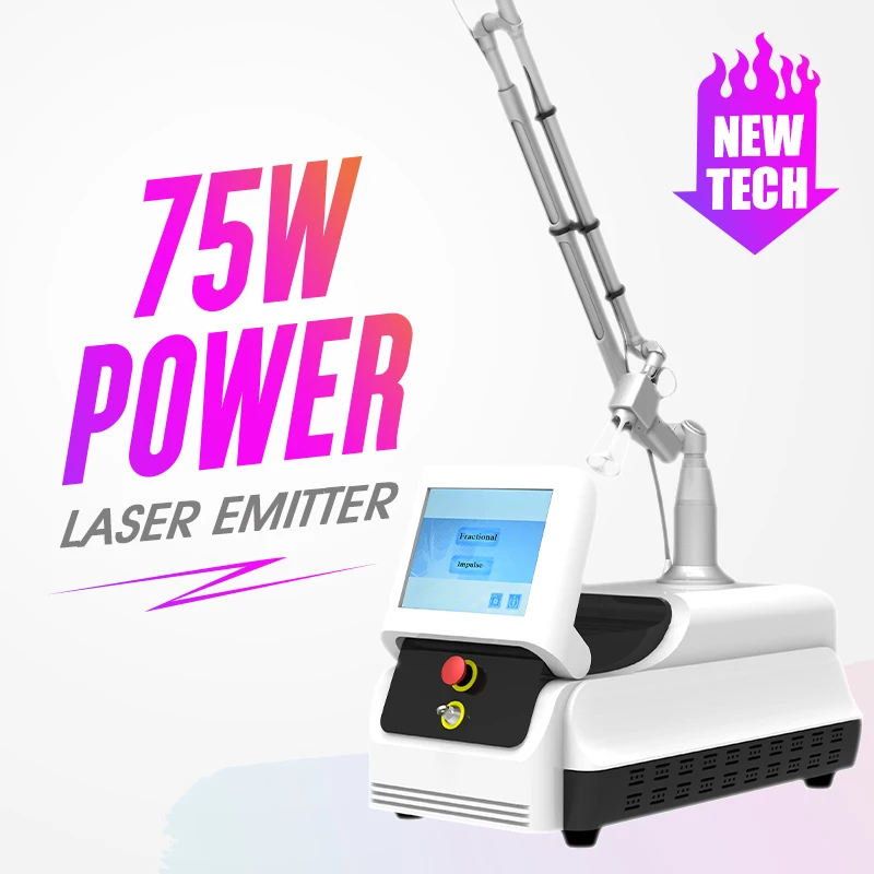 2024 hottest portable 75W power fractional co2 fotona acne scar removal lasering vaginal tightening skin resurfacing machine