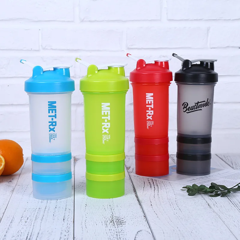 Питьевой порошок с логотипом на заказ прозрачный в любое время для фитнеса спорта пластиковый спортзала смеситель воды протеиновый шейкер бутылка