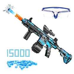 Новый M416 брызги пистолет 2-в-1 гель мяч Blaster с 15000 eco-friendly в воде, детские игрушки, игрушки для улицы