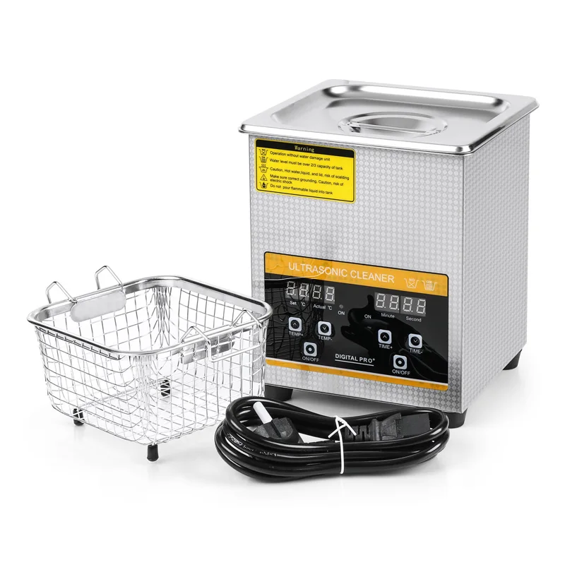 Skymen ZX-010S 2L Professional Large Ultrasonic Cleaner for Jewelry Watch Coin Glass Circuit Board Dentures Small Parts