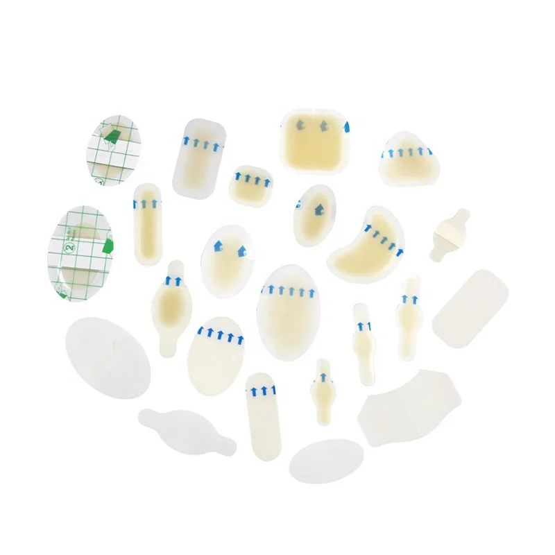 Adhesive Hydrocolloid Foot Patch Blister Plaster Foot Skin Care Wound Dressing