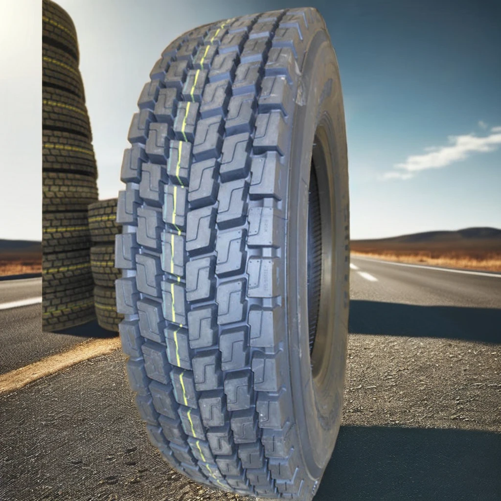 Truck Wire Tires 12R22.5 HL227 New Anti-Slip and Wear-Resistant Vacuum Tires for Dongfeng Buses Trucks Model Number 9.00r20