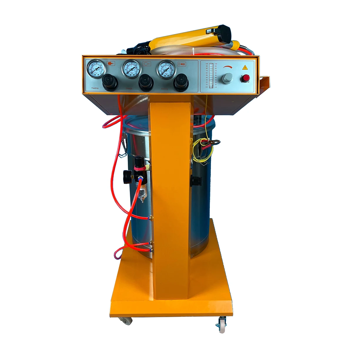 Powder Coating electrostatic spray gun used for  Powder paint CE approved Reciprocator automatic