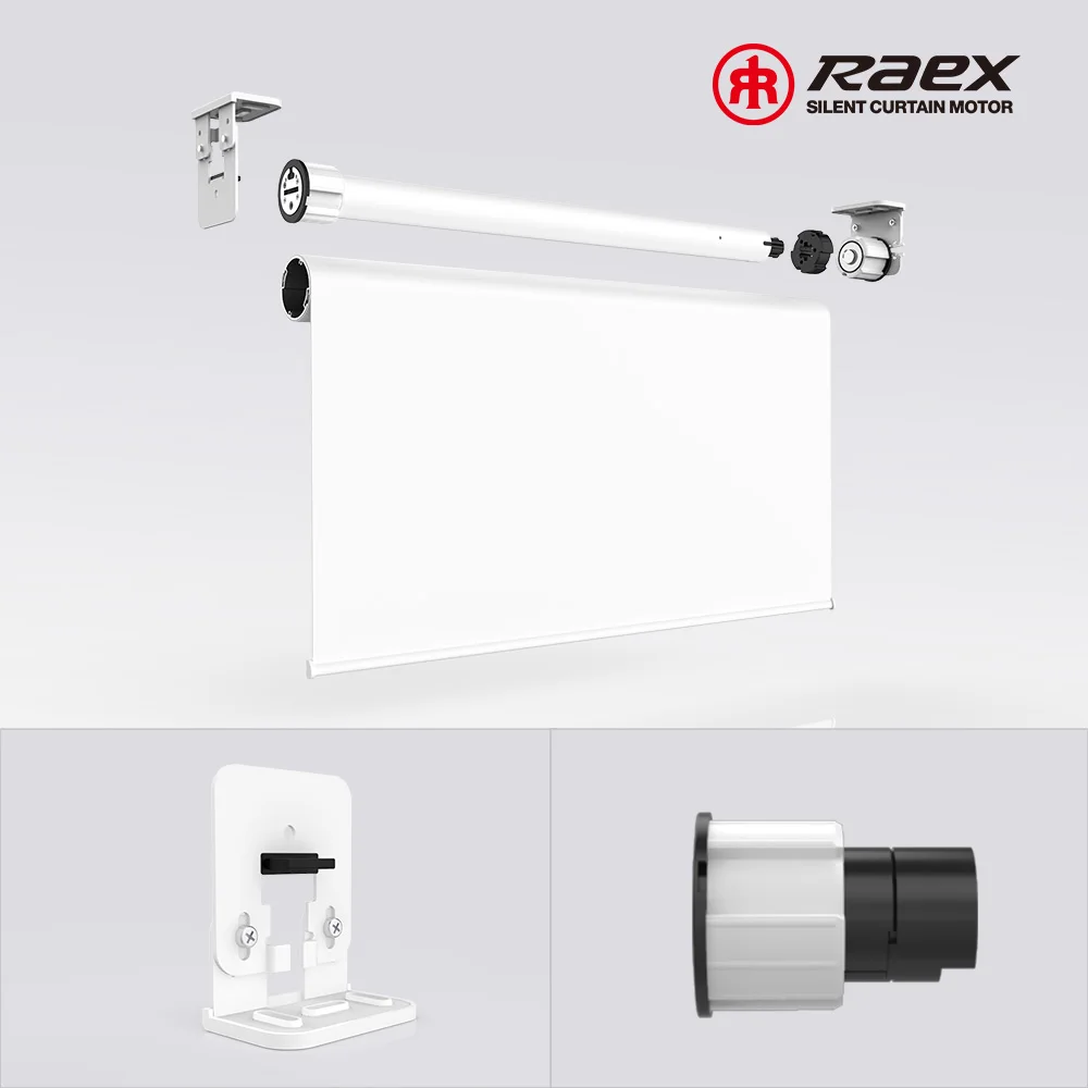 Electric Side Ac Wifi Motorized Double Blinds 3 Phase Automatic Center Garage Door Motor For Cranked Roller Shutter