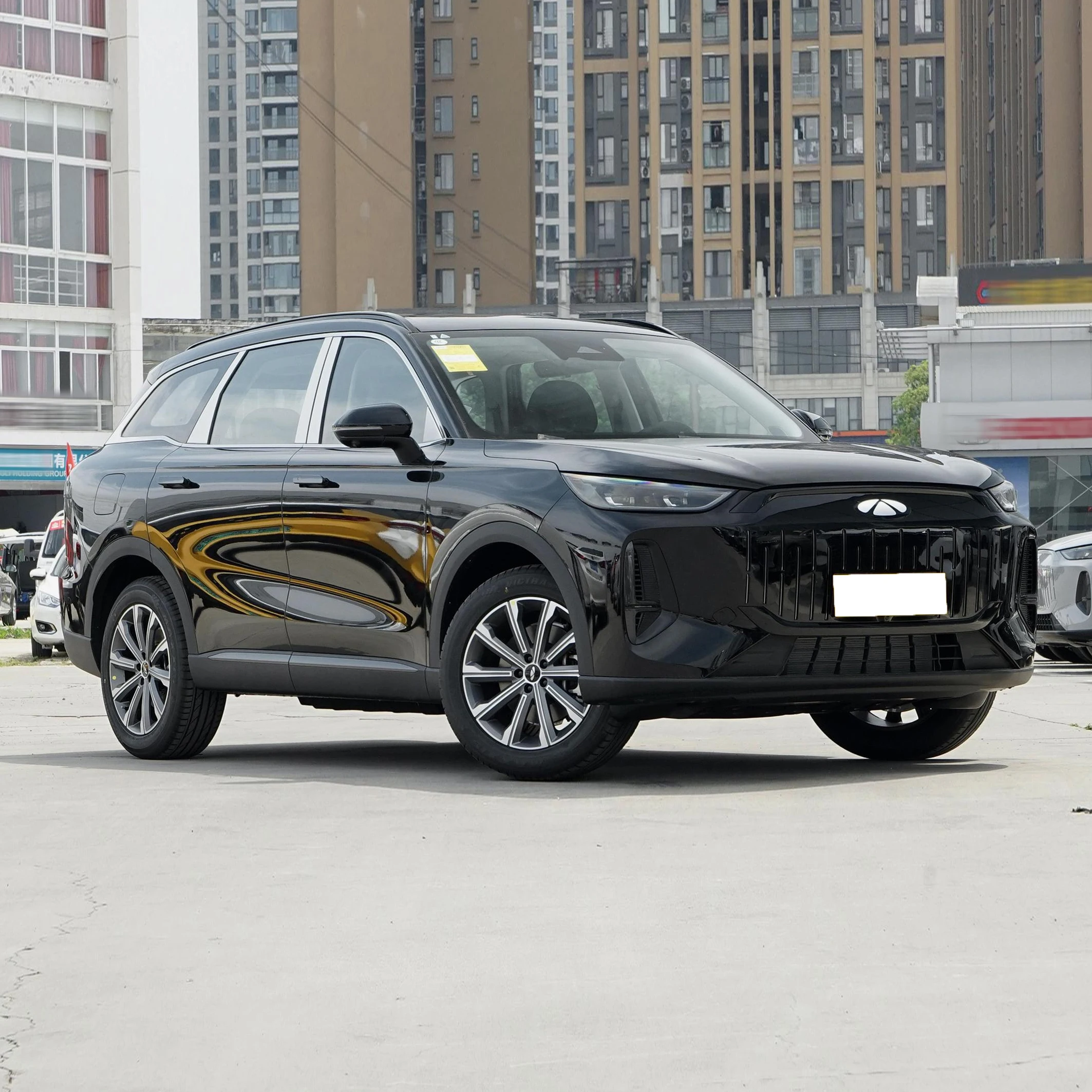 Chery Fulwin T9 большой размер Высококачественный Новый энергетический внедорожник 1400 км Диапазон 5 мест 7 гибридный автомобиль электромобиль для продажи