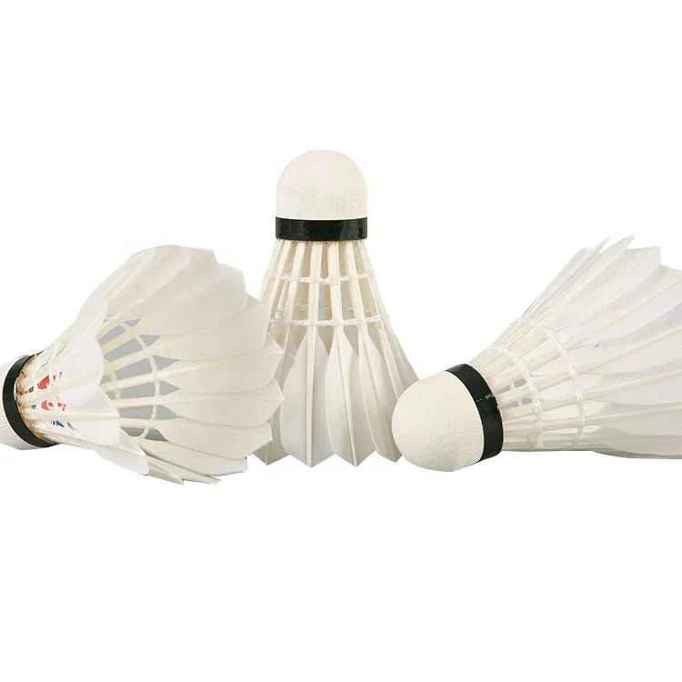 High Quality Factory Direct Selling Training Duck Feather Badminton Custom Logo Badminton Balls