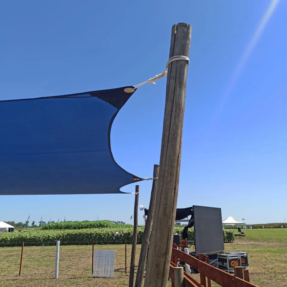 Rectangle Waterproof shade sails Outdoor sun shade sail retractable awning parts sunshade sail components