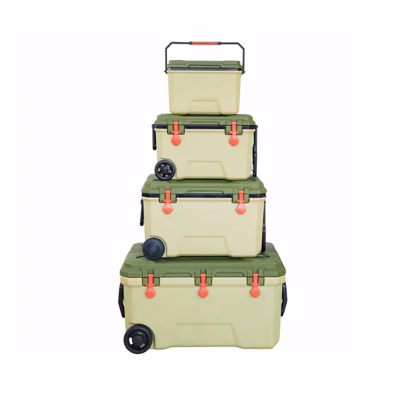 IceMaster 2 7 14 26 45 L Wheeled Durable Food Grade Materials Long Time Insulation Portable Beer Cooler Box