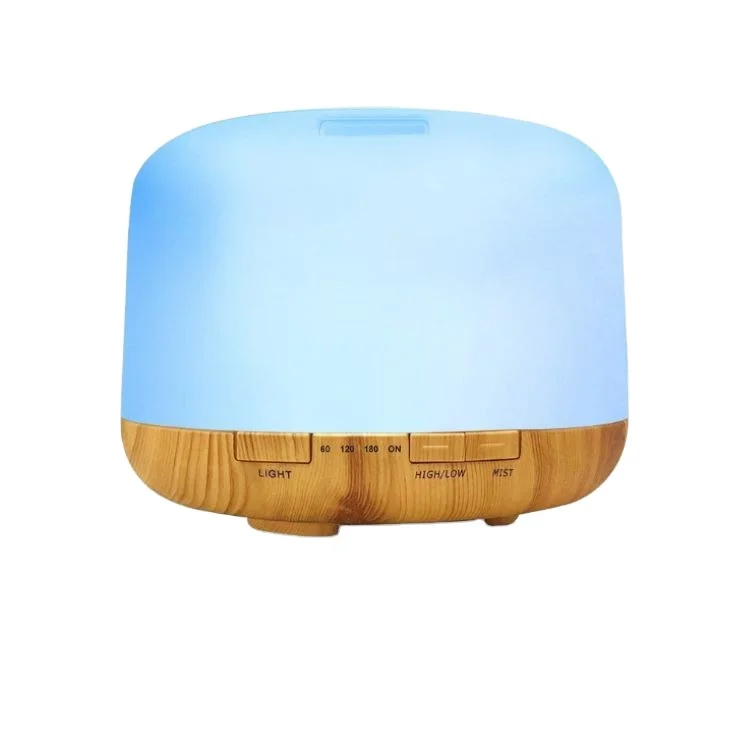 7 Color changing lamp aroma diffusers humidifier essential oil diffuser aromatherapy 500ml