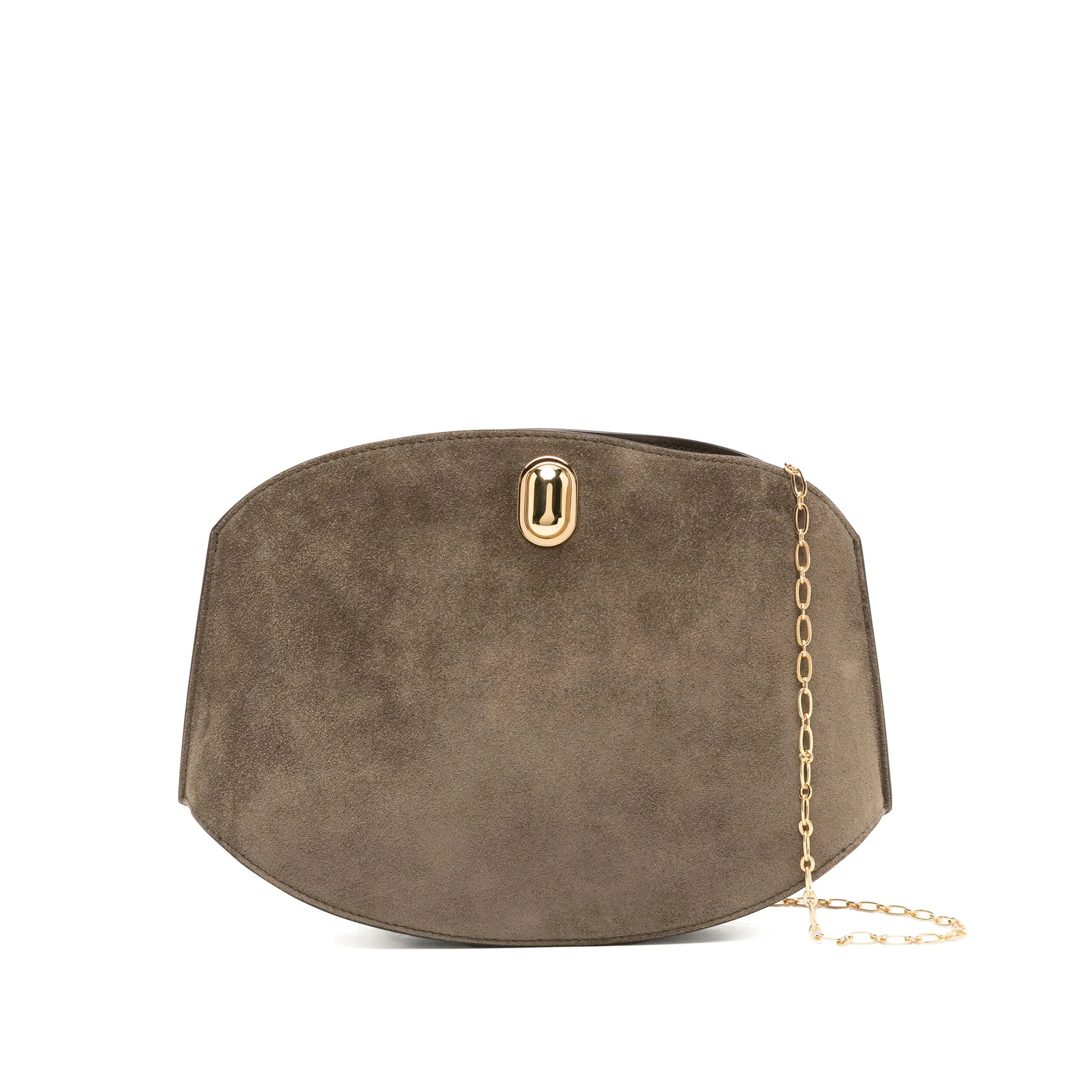 Custom New design Fashion trending Portable Style and nice Style suede leather with metal shoulder chain Shoulder Bag For Ladies