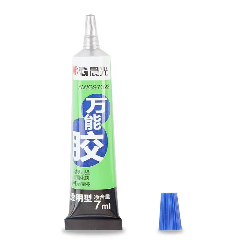 M&G 7ml Transparent Liquid Powerful Glue Eco-Friendly Multi-Functional Glue Student Stationery Office