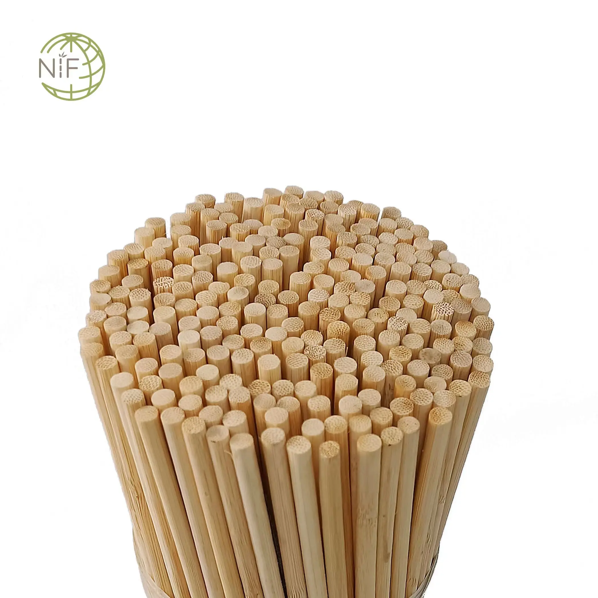 NIF BAMBOO STICK, L:70CM,DIA:6.0MM  NATURAL TREATED