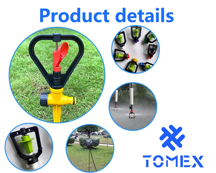 Farm Sprinkler Irrigation Equipment Plastic Micro Butterfly Irrigation Sprinkler Irrigation Nozzle Misting Sprinkler 1.5-2.5bar