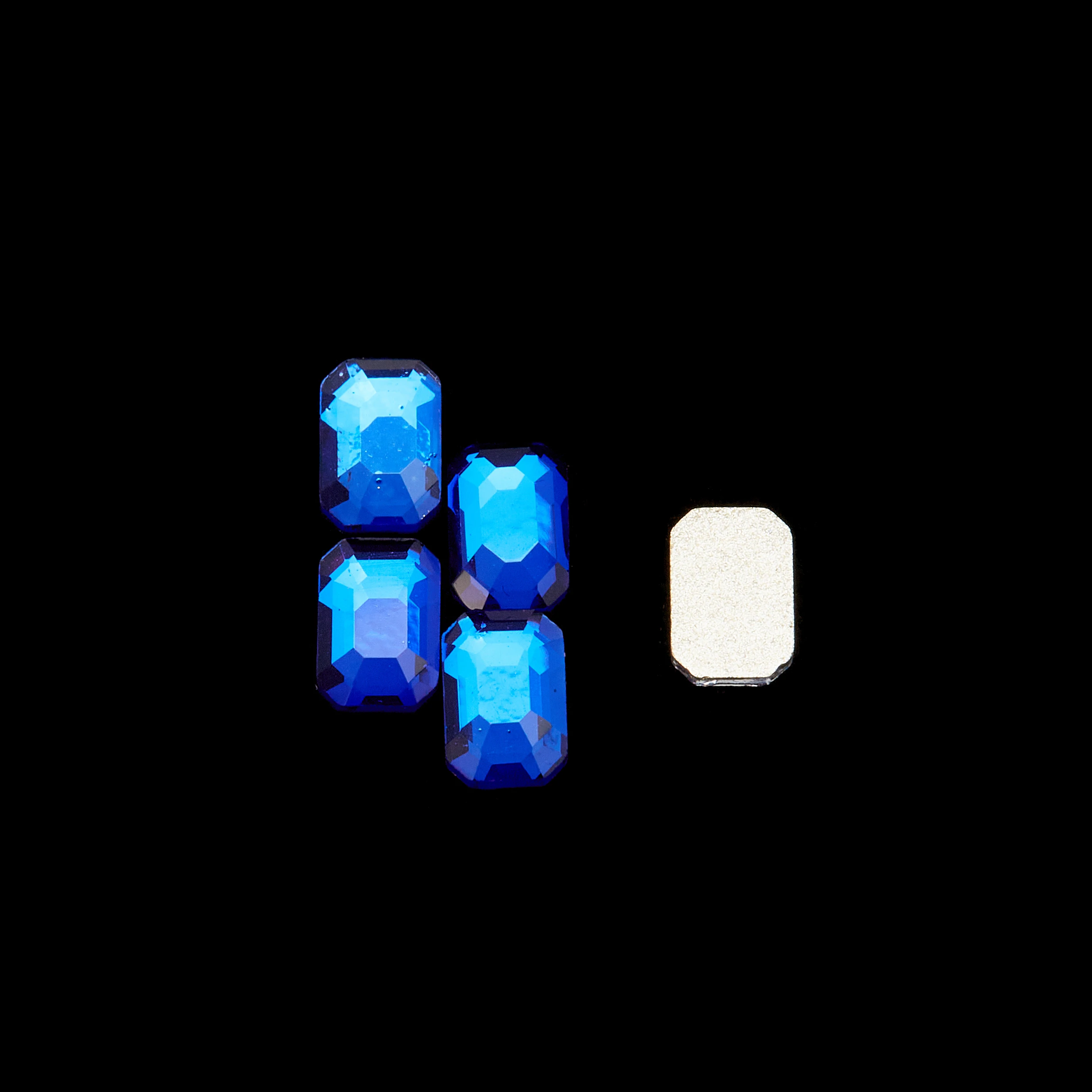 Wholesales Shapes 3d nail art rhinestones feedback color mixed around nails press on with rhinestones