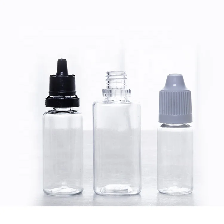 10 ml Plastic Essential Oil Dropper Bottles with Child Proof Plastic Cap