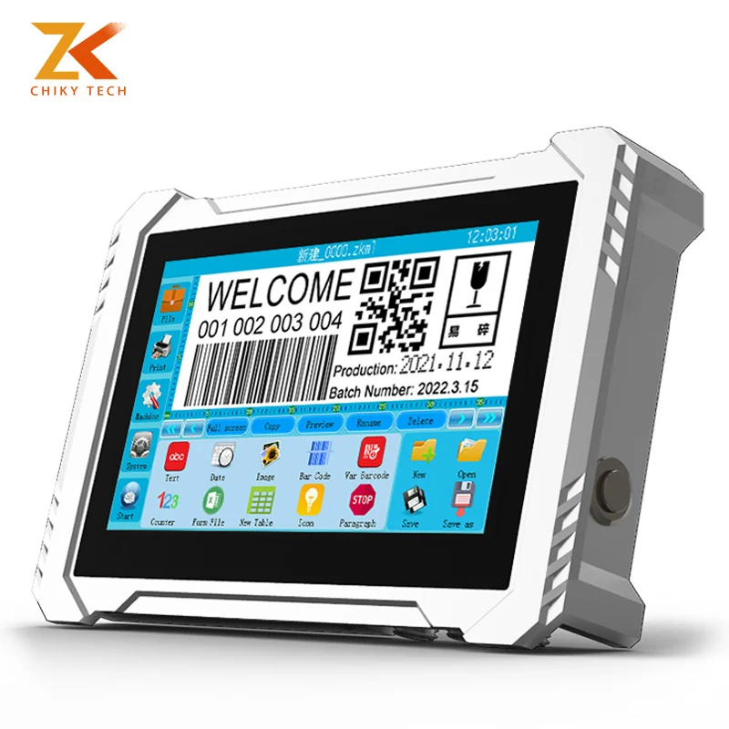 In Stock Manufacturer Low Price Coding Tij Online Ecosolvent Industrial Inkjet Printer